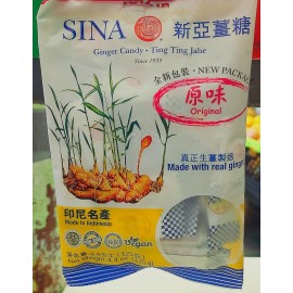 Ting Ting Jahe Sina - Ginger Candy (Net Wt. 4.4Oz.)