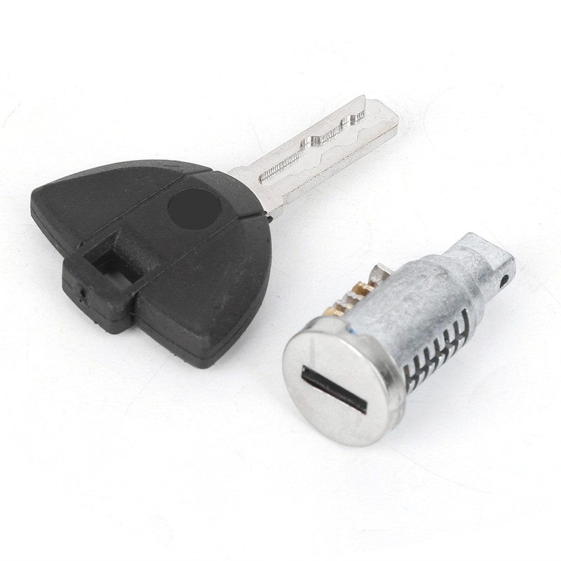 Motorcycle Rear Passenger Seat Lock Core Key Set Fit for