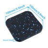 ANAOER Treadmill Mat, Exercise Equipment Mat with High Density Rubber
