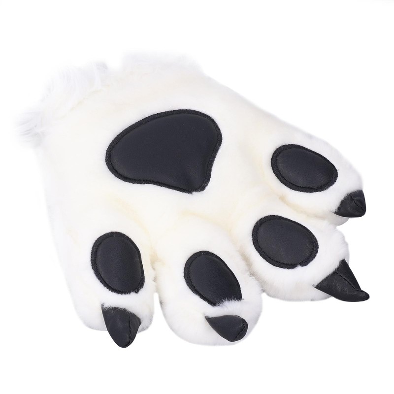 Simulation Animal Claw Gloves Cute Tiger Claw Plush Gloves Werewolf