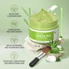 SHVYOG Green Tea Face Mask, Antioxidant Green Tea Clay Mask