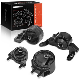 A-Premium 4PCS Engine Motor Mount and Transmission Mount Kit Compatible with Ford Escort 1997-2003 & Mercury Tracer 1997-1999, 2.0L, Automatic Transmission
