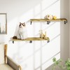 Love-KANKEI Floating Shelves for Wall Set of 4, 15.7 Inch