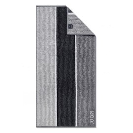 JOOP! Signature Lines 1658 Guest Towel 97 Black 30 x 50 cm