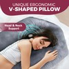 PILLANI Pregnancy Pillows for Sleeping – 57-Inch Maternity Pillow for