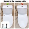 Sikweny 4 Piece Toilet Seat Attachment with Washer Universal Toilet