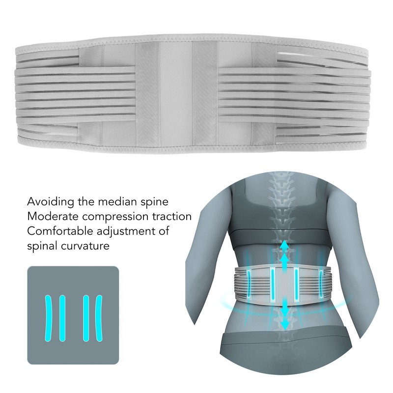 Lumbar Support Belt Breathable Ergonomic High Elasticity Waist Protection Belt