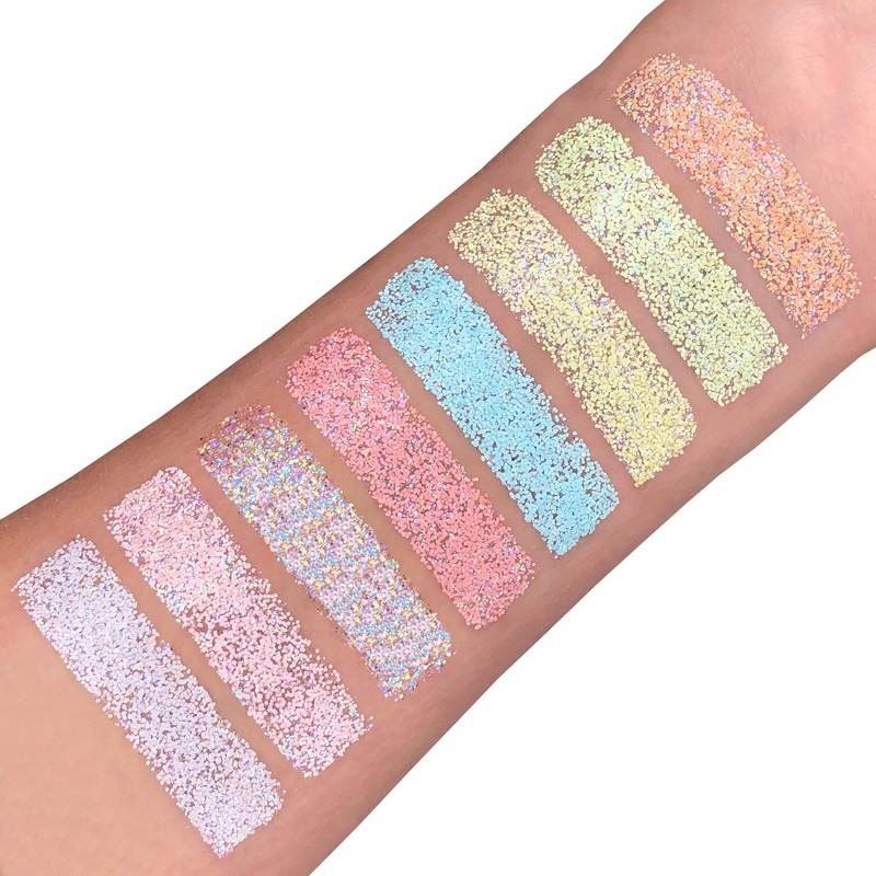 Moon Glitter Pastel Glitter Shaker - 100% Cosmetic Glitter for