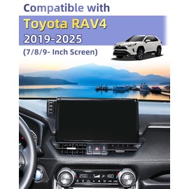 Car Phone Mount for Toyota RAV4 2019 2020-2023 2024 2025 Accessories 7/8-Inch Screen 360° Rotation Smart Phone Cradles Auto Lock Cell Phone Holder Not Affect Air Vent