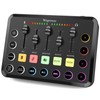Wegrower Rechargeable Audio Mixer for Gaming & Podcasting - 48V