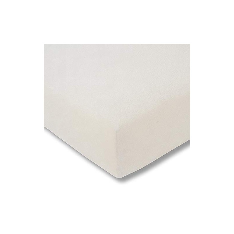 Estella Fitted sheet terry wool white size 140x200 cm -