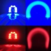 [2 Pack] Fuguang LED Forklift Lights Blue Arc Forklift Safety