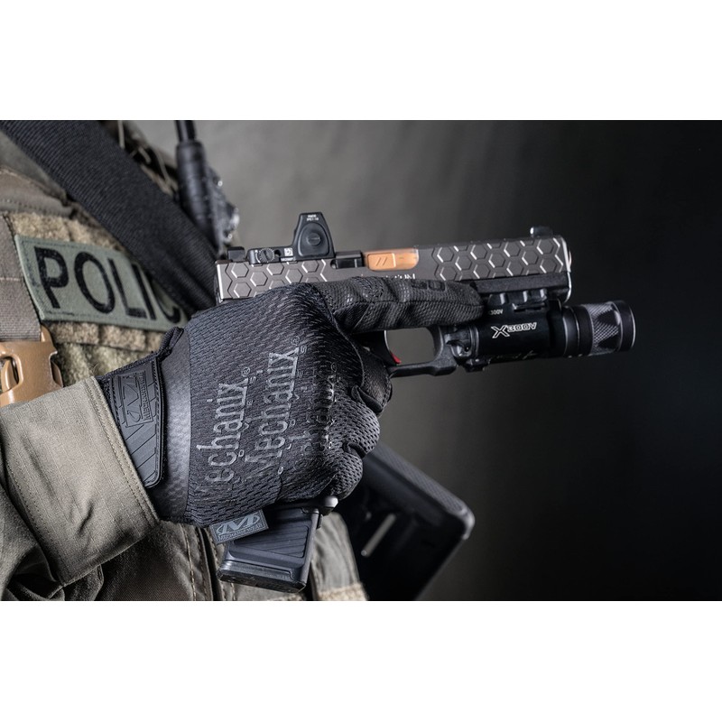 Mechanix Wear Specialty 0,5mm Covert Handschuhe (Small, Vollständig schwarz)