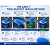 GreenThumb Co Microfibre Car Wash Mitt, Ultra Soft Scratch-Free Wash