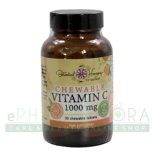 BOTANICAL HARMONY VITAMIN C 1000MG CHEWABLE TABLETS 30S