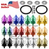 Black-Spike Spiked Quick Release Fasteners for Car Bumpers Trunk Fender