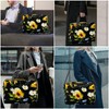 Laptop Shoulder Bag, Daisy Flower Sunflower Floral Computer Laptop Bag