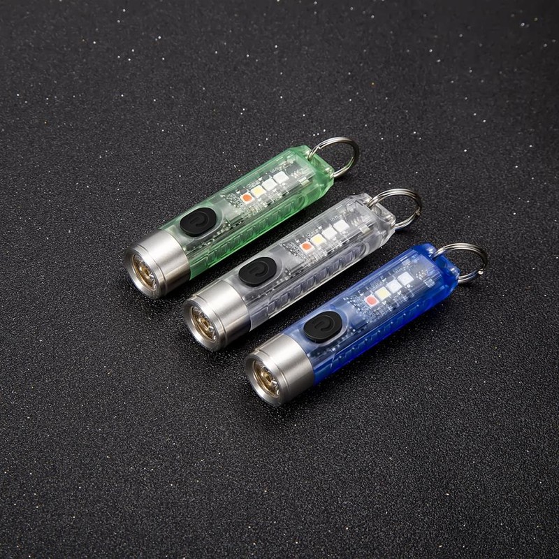 Keychain Flashlight Outdoor Portable Fast Charging Rechargeable Mini Pocket Flashlight