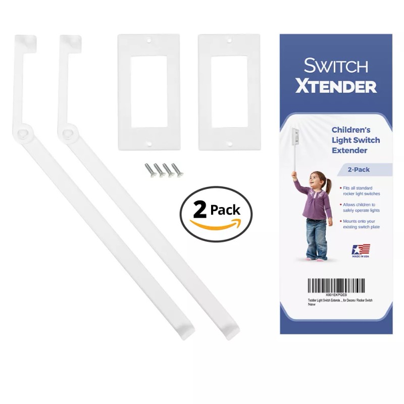 Switch Xtender Decora Light Switch Extender ** 2-PACK ** for