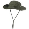 Siggi Safari Hat, Mesh Adventure Hat, Removable, Chin Strap, Foldable,