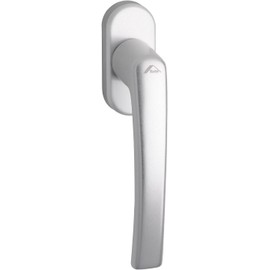 Roto Window Handle Line Natural Silver with Screws Square 7 x 35 mm