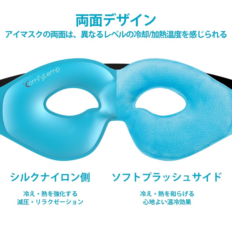 Comfytemp Reusable Eye Mask, Cool Gel Eye Mask, Cool Eye
