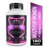 Multi F Women Vitaminas 180 Cáps Mujer A4h Colageno Biotina