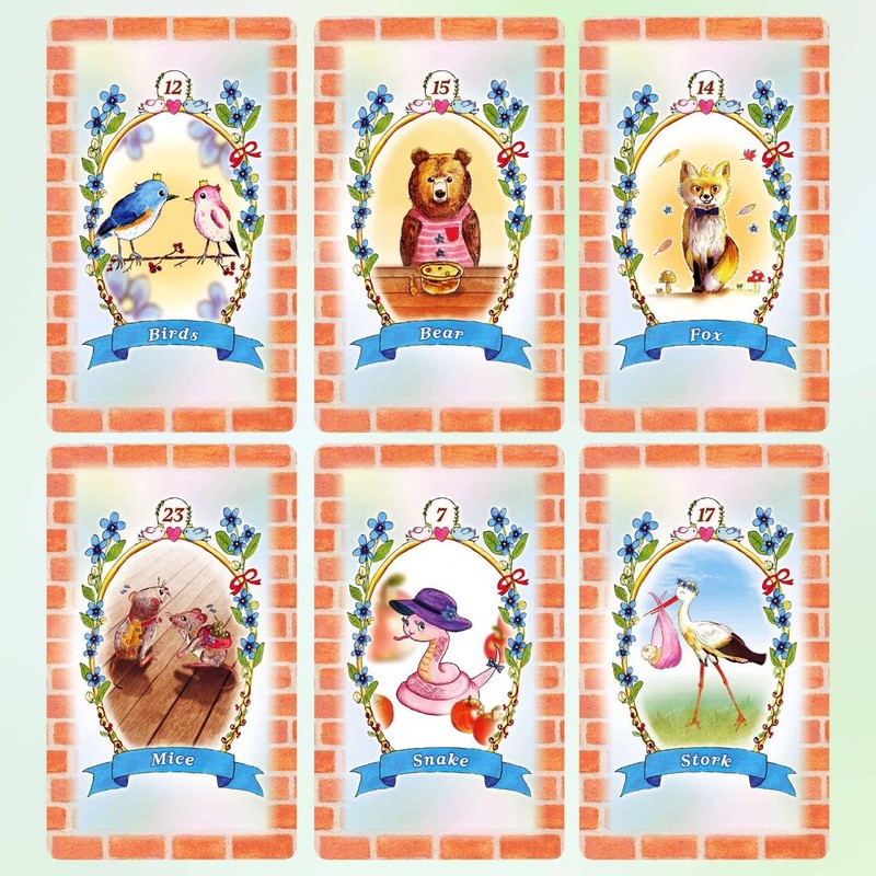 Blue Star Lenormand | Chacha Miko, 36 Cards, Simple Instruction