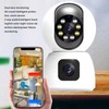 WiFi Dual Lens Security Camera HD Wireless Home Camera with