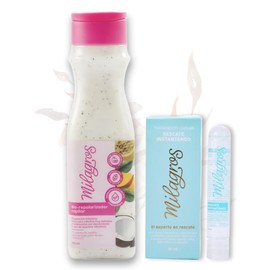 Milagros Tratamiento Biorepolarizador Capilar & Tratamiento Capilar Rescate Instantáneo - KIT Reparacion Intensiva Para Cabello Muy Dañados - Tratamiento Colombiano