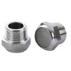 Pneumatic Silencer VA Stainless Steel 1/4 Inch Compressed Air Damper