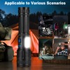 KINGCAESAR 3 Pack Rechargeable Flashlights 990000 High Lumen, Ultra Bright