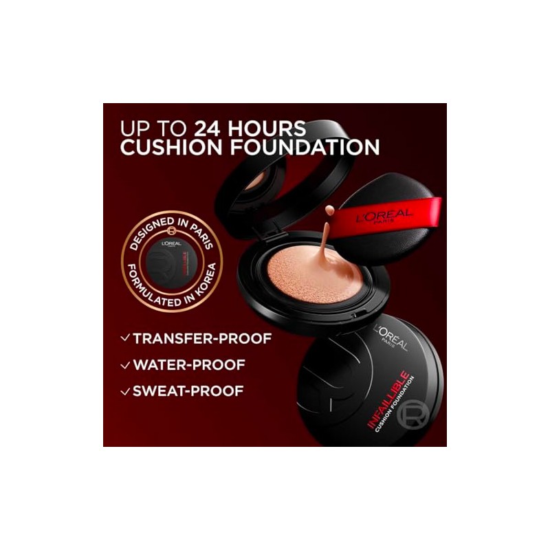 L'Oréal Paris Infallible 24H Fresh Wear Base de Maquillaje en