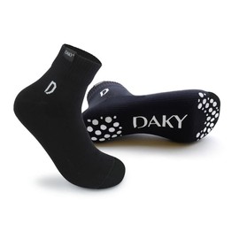DAKY Waterproof Socks for Men Women - Running Hiking Cycling Kayaking, Outdoor Sport Socks - Wudu Compliant (Tawafeez Plus, Small)