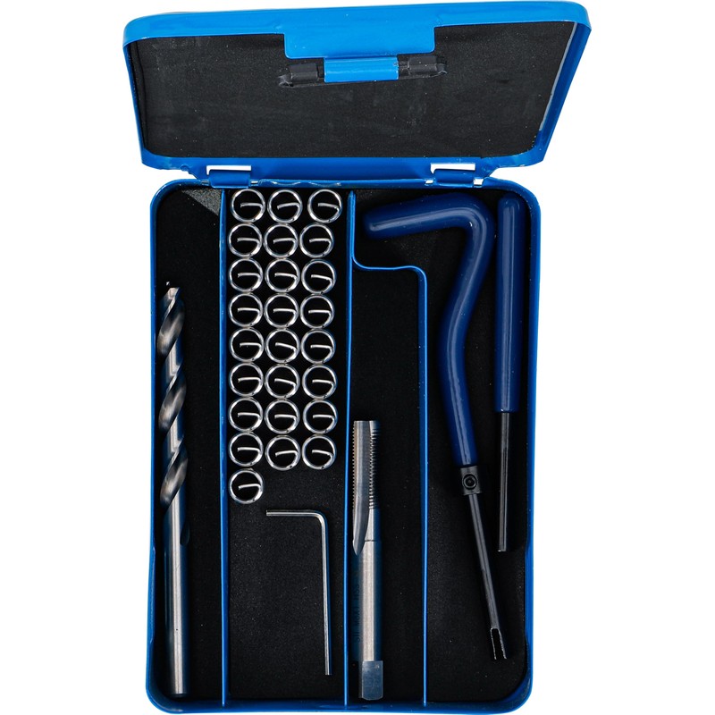 BGS 9427 Thread Repair Kit M8 x 1.0 29-Piece