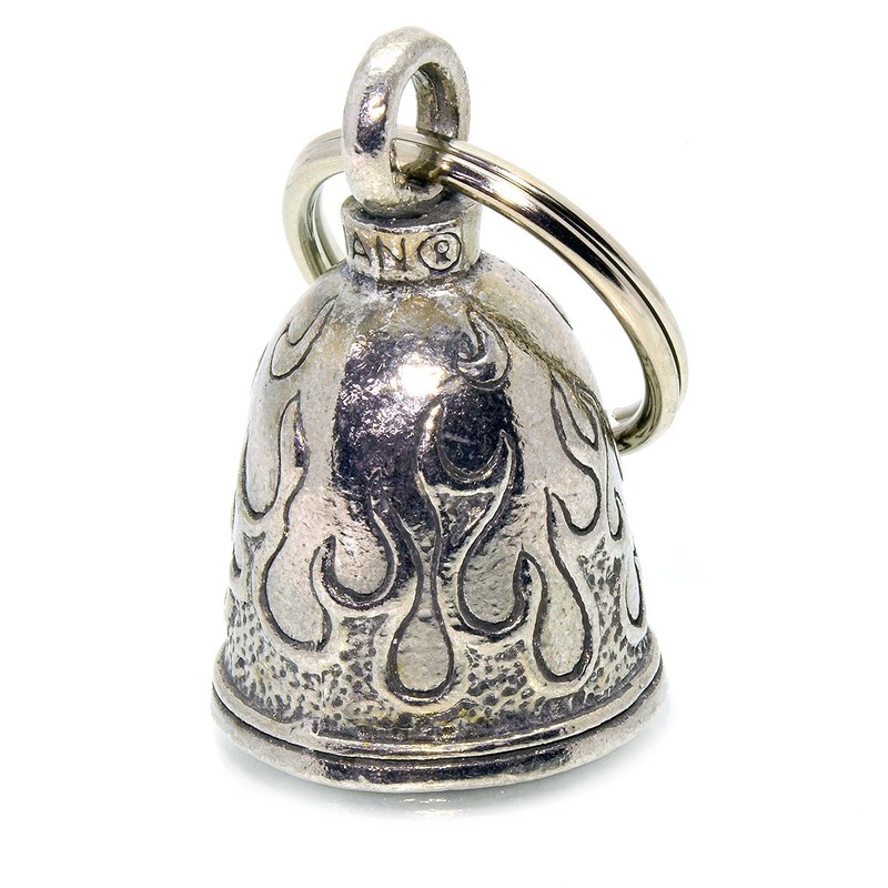 GUARDIAN BELL Biker Bell, Key Holder, Protective Talisman / Amulet