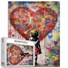 Tucocoo Banksy Little Girl Puzzle for Adults, 1000 Pieces, Graffiti