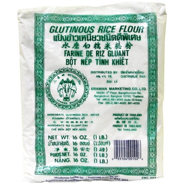 Glutinous Rice Flour Erawan THP (2 Pack)