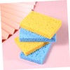 ORFOFE 6pcs Multi-Functional Cleaning Sponge Wiping Sponge for Tableware Kitchen