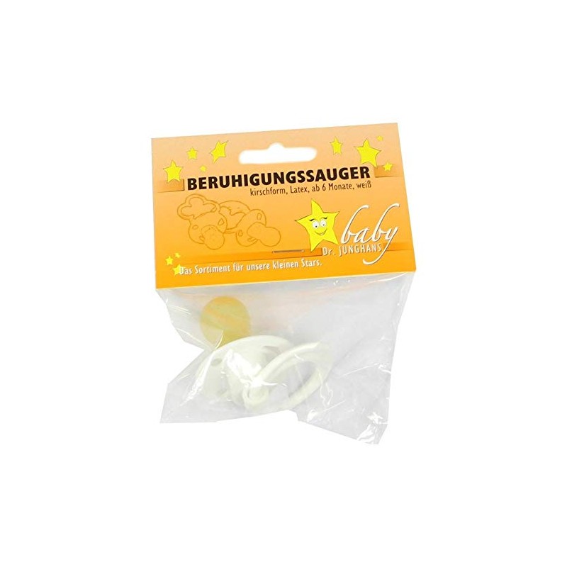 Soothing Dummy Cherry Lat.from 6 m White Pack of 1