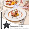 THJOPOKEEL 2 Pcs Salt and Pepper Shakers, Magic Star Wand