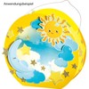 folia 682003 Lantern Cut Canopy Made of Transparent Paper 115