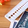 Knitting Gauge Ruler for Accurate Needle Sizing Knitting Gauge Knitting