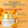 Hidratante Facial Vitamina Colágeno Probado Por Dermatólogos Crema Día Antienvejecimiento