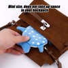 4pcs Whale Shark Coin Purse, Funny Plush Coin Pouch with