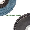 Timunr 4-1/2 Inch Flap Disc Zirconia 50 Pack 120 Grit