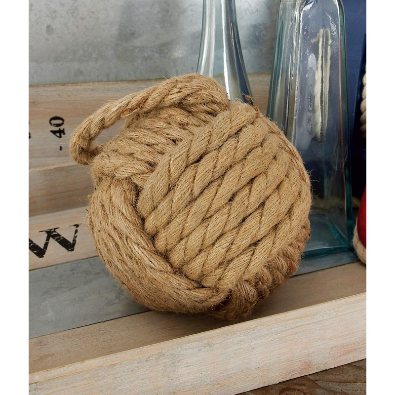 Deco 79 Jute Rope Knot Decorative Sculpture Home Decor Statues