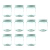 Envase Bote Tarro Contenedor pet plástico 250ml con tapa plana