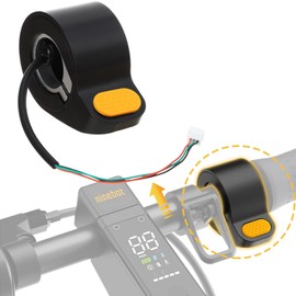 Felixstory Thumb Throttle Finger Throttle Fit for Ninebot Max G30P Electric Scooter, Accelerator Replacement Parts Speed Throttle Pedal Assembly Accessories