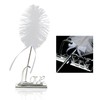 OFKPO Love Decoration Signature Pen with Feather Holder for Wedding